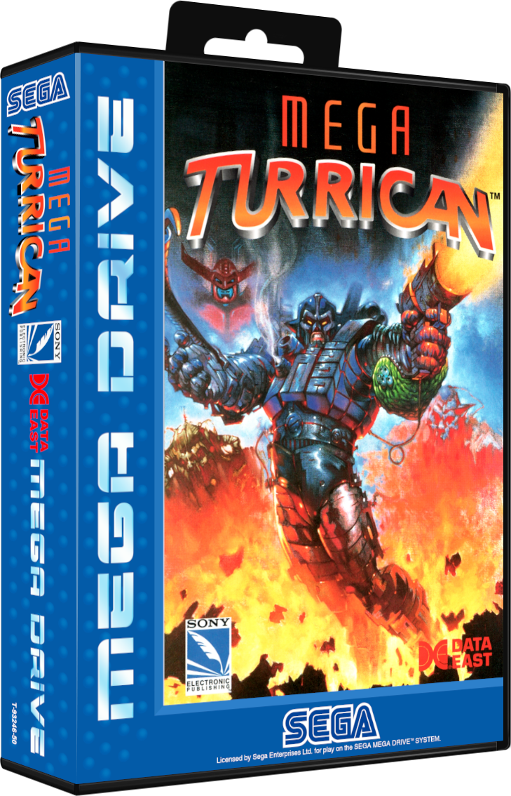 Sega Megadrive - Mega turrican (Reproduction)