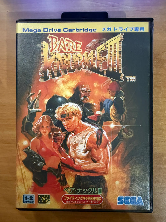 Sega Megadrive - Bare Knuckle III (Reproduction)