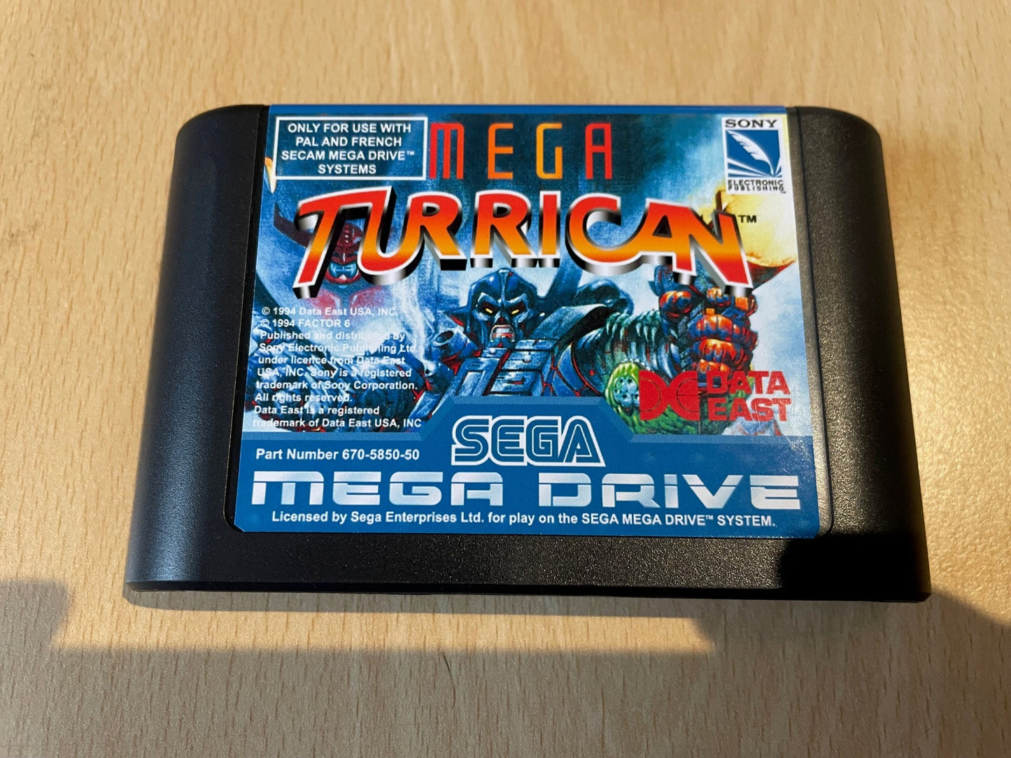 Sega Megadrive - Mega turrican (Reproduction)