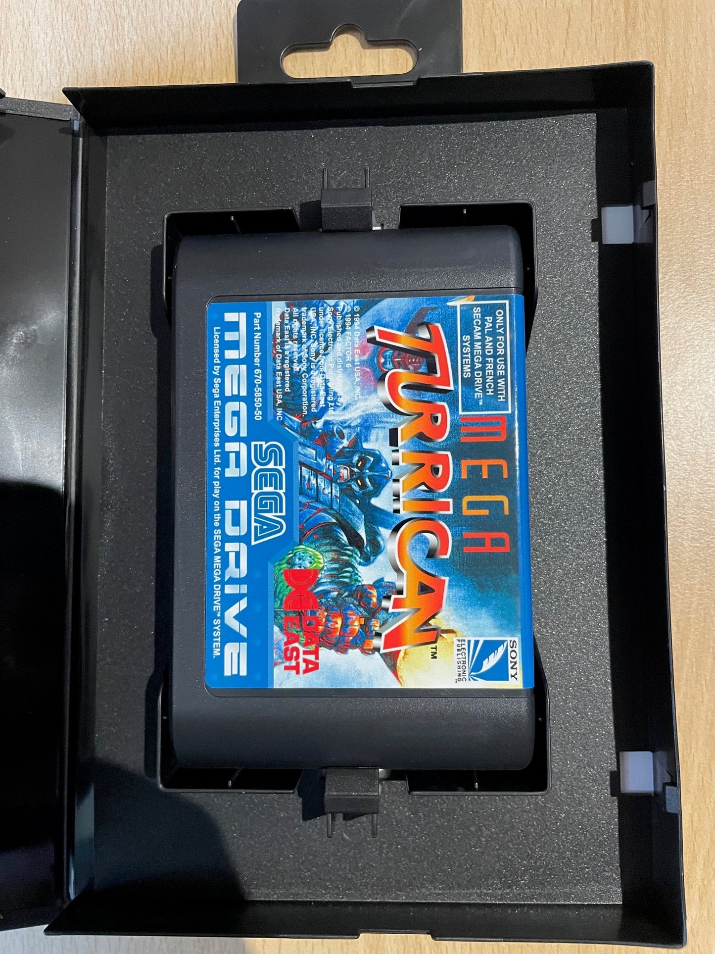 Sega Megadrive - Mega turrican (Reproduction)