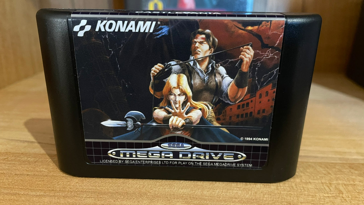 Sega Megadrive - Castelvania- New Generation (Reproduction)