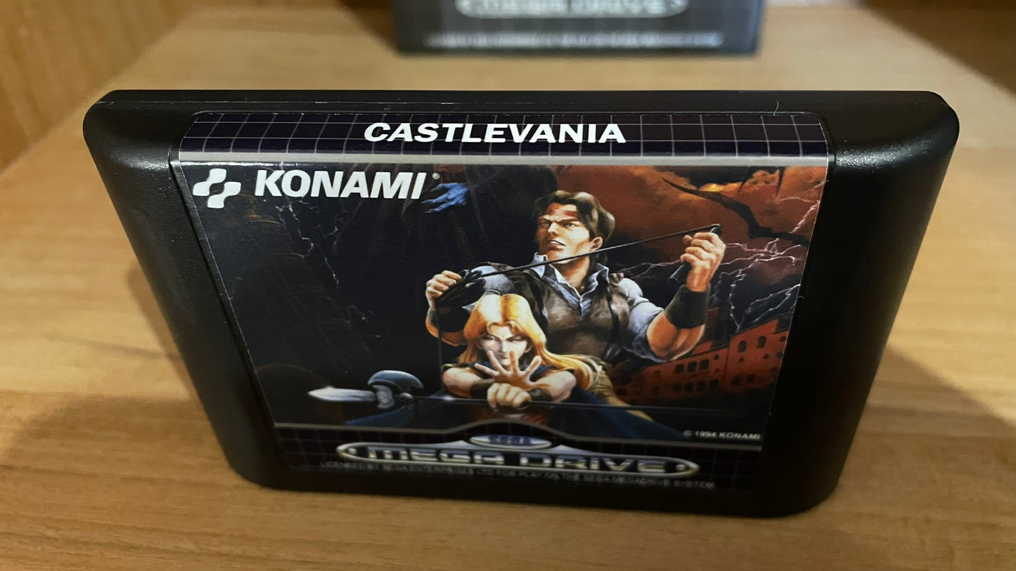 Sega Megadrive - Castelvania- New Generation (Reproduction)