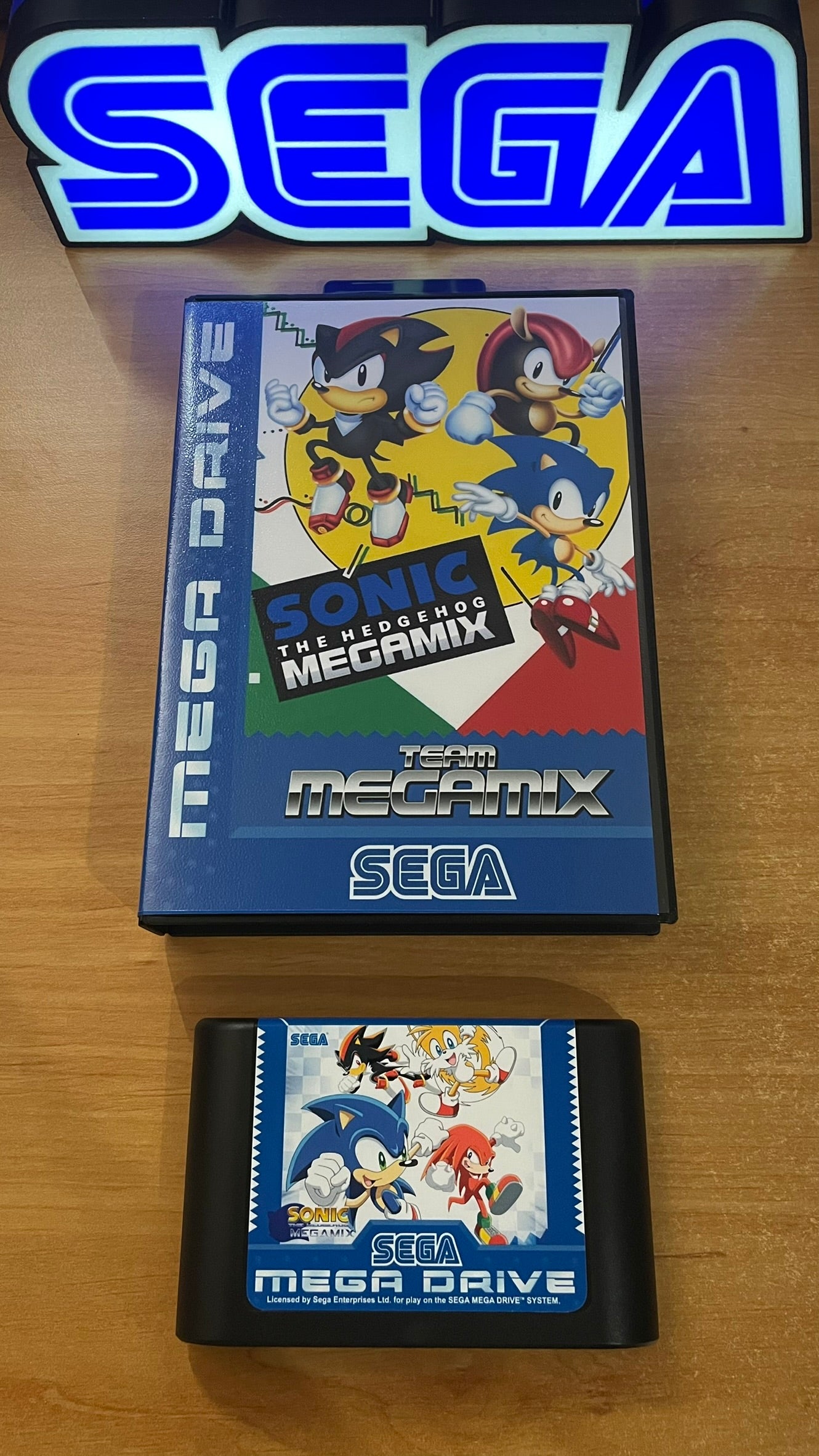 Sega Megadrive - Sonic Megamix (Reproduction)