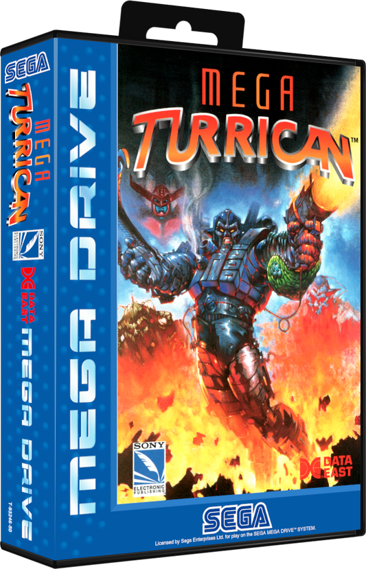 Sega Megadrive - Mega turrican (Reproduction)
