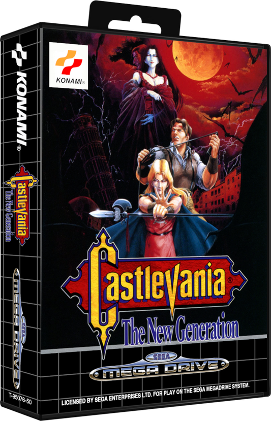 Sega Megadrive - Castelvania- New  Generation (Reproduction)