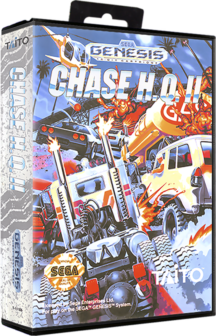 Sega Megadrive - Chase HQ II (Reproduction)