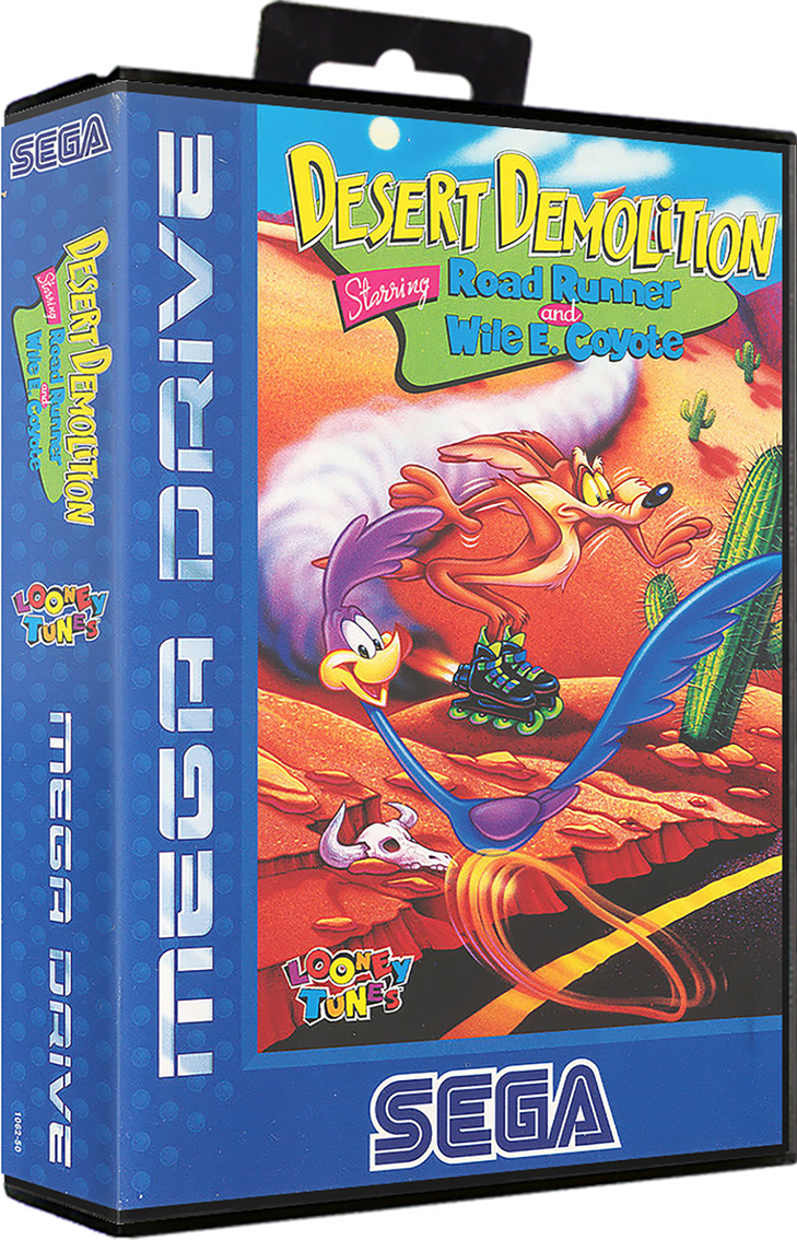 Sega Megadrive - Desert Demolition (Reproduction)
