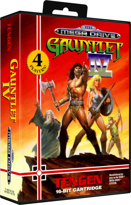 Sega Megadrive - Gauntlet iV (Reproduction)