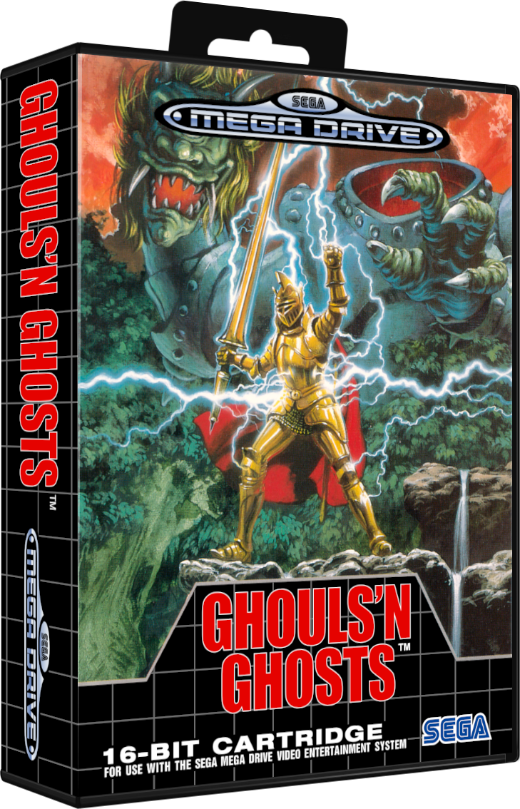 Sega Megadrive - Ghouls 'n Ghosts (Reproduction)