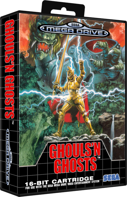 Sega Megadrive - Ghouls 'n Ghosts (Reproduction)