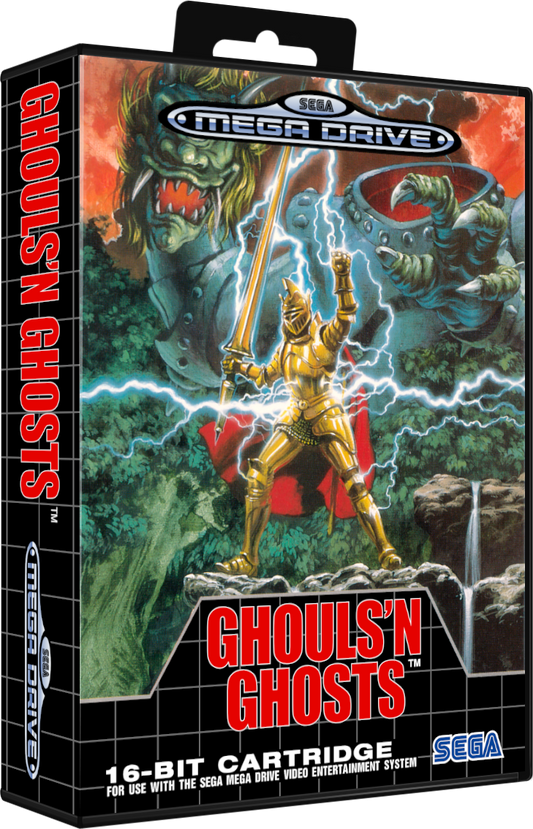 Sega Megadrive - Ghouls 'n Ghosts (Reproduction)