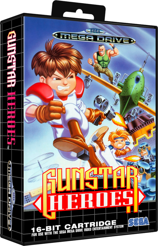 Sega Megadrive - Gunstar Heroes (Reproduction)