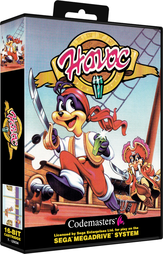 Sega Megadrive - High Seas Havoc (Reproduction)