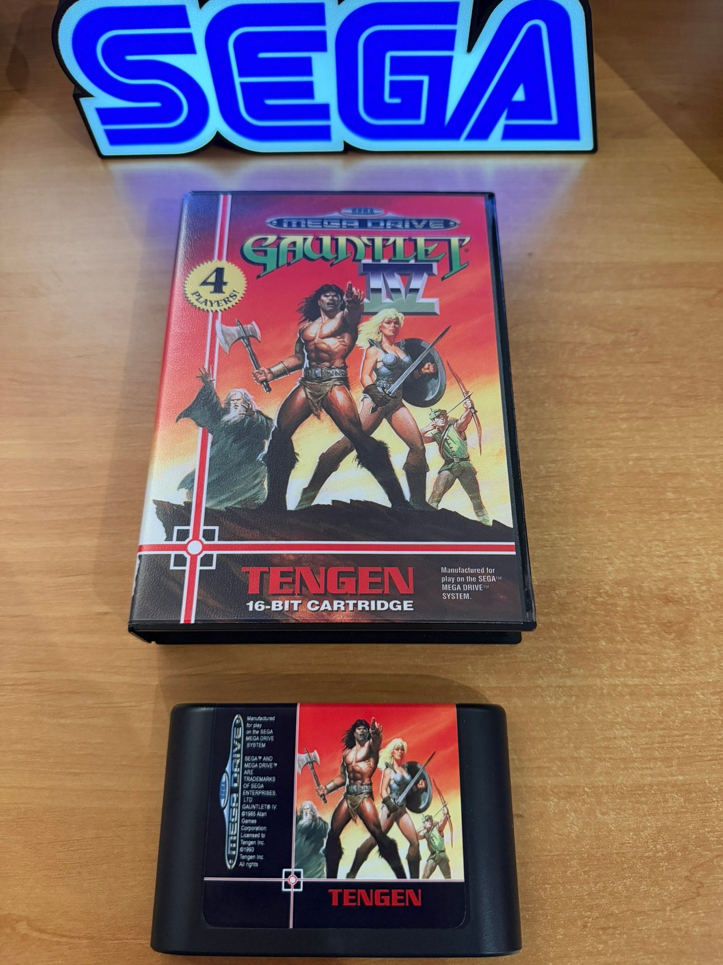 Sega Megadrive - Gauntlet iV (Reproduction)