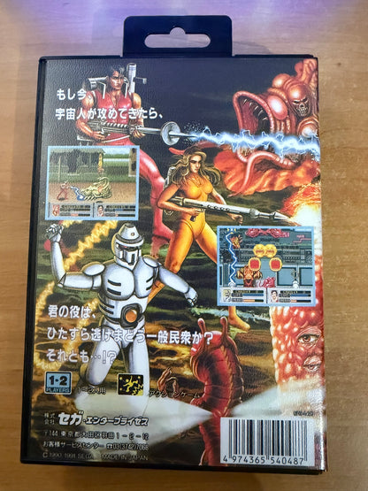 Sega Megadrive - Alien Storm (Reproduction)