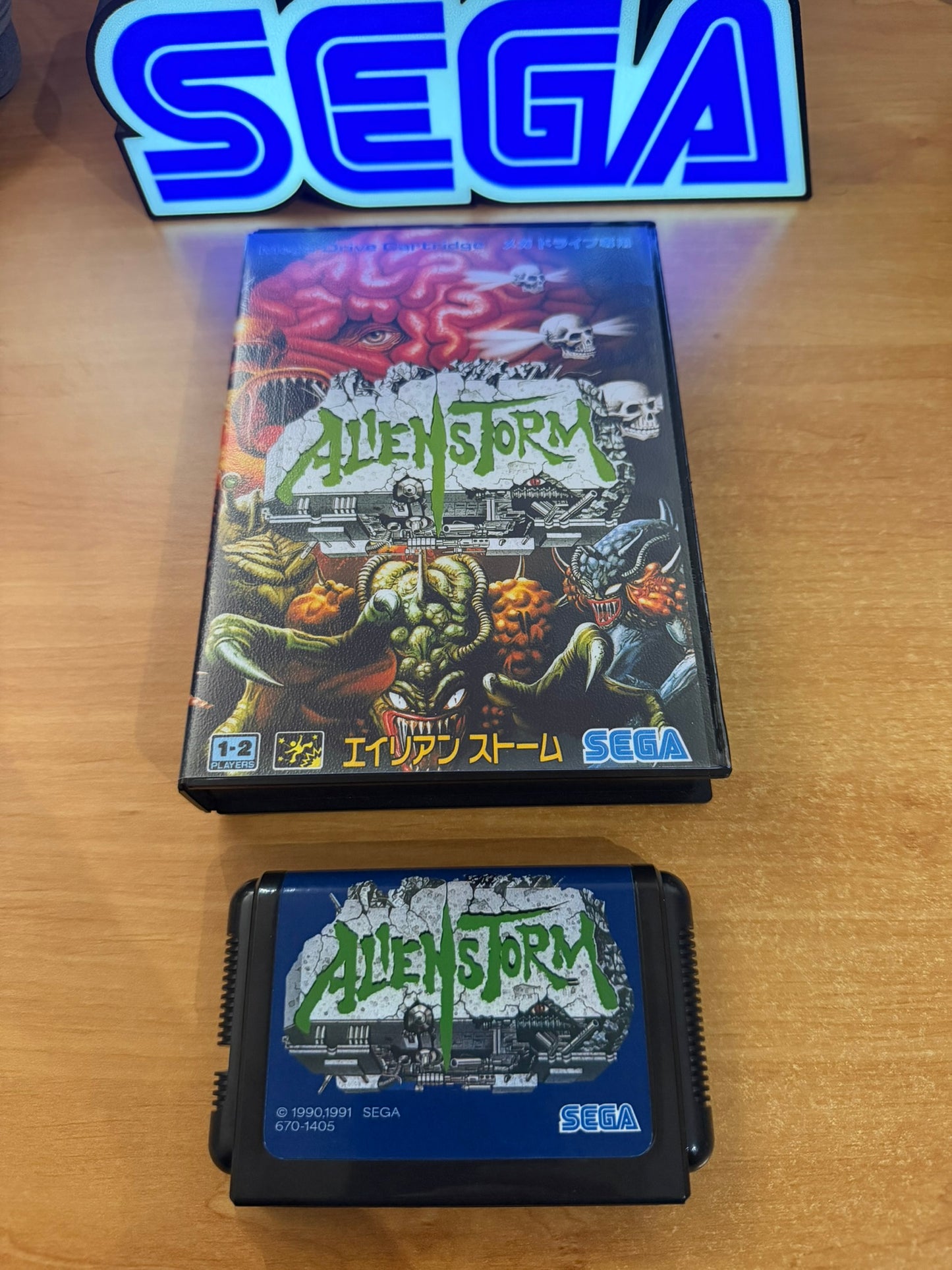 Sega Megadrive - Alien Storm (Reproduction)