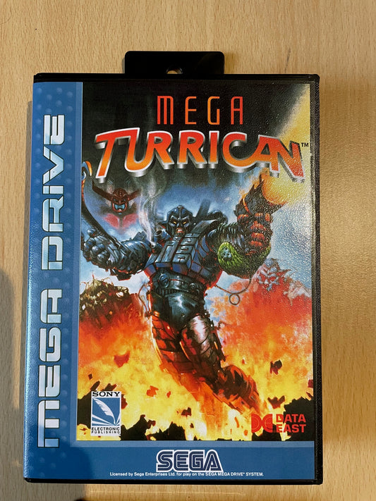 Sega Megadrive - Mega turrican (Reproduction)