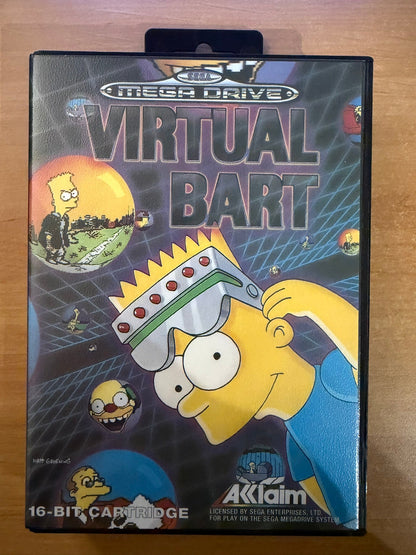 Sega Megadrive - Virtual Bart (Reproduction)