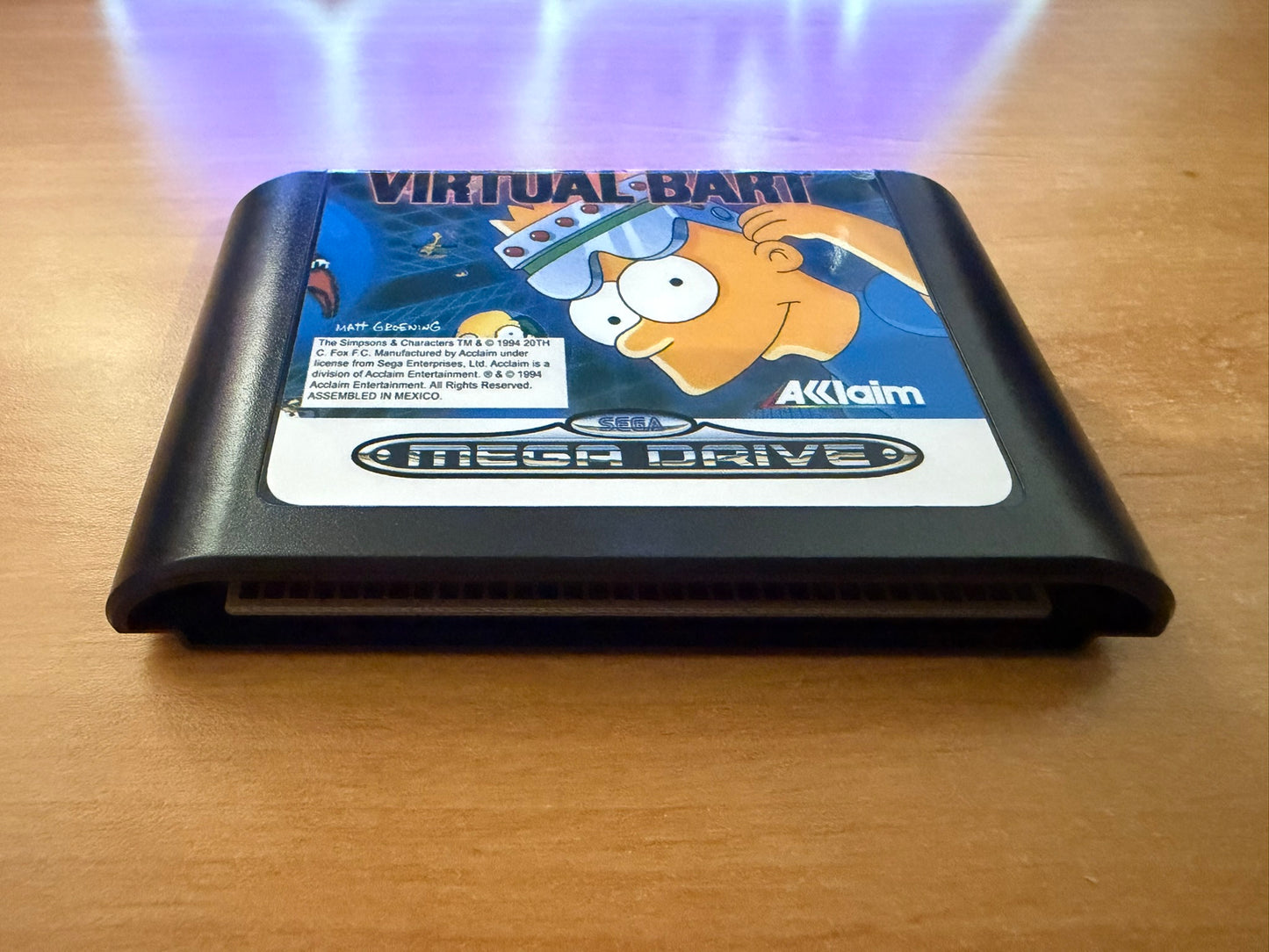 Sega Megadrive - Virtual Bart (Reproduction)