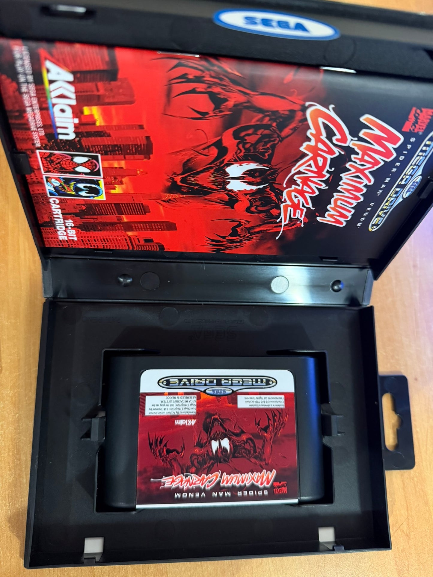 Sega megadrive  - Spider-Man: Maximum Carnage - complet (reproduction)