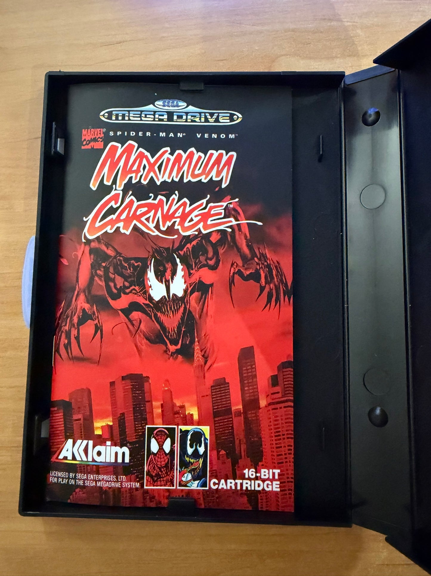 Sega megadrive  - Spider-Man: Maximum Carnage - complet (reproduction)