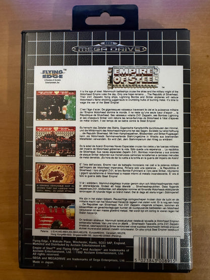 Sega Megadrive - Empire of steel (Reproduction)