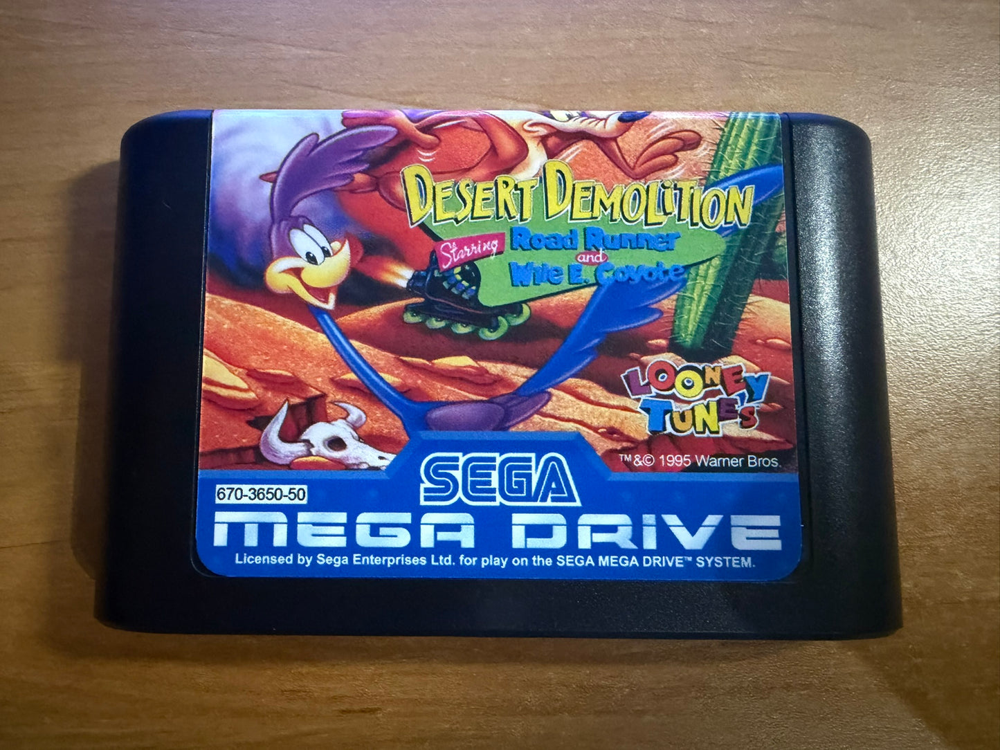 Sega Megadrive - Desert Demolition (Reproduction)