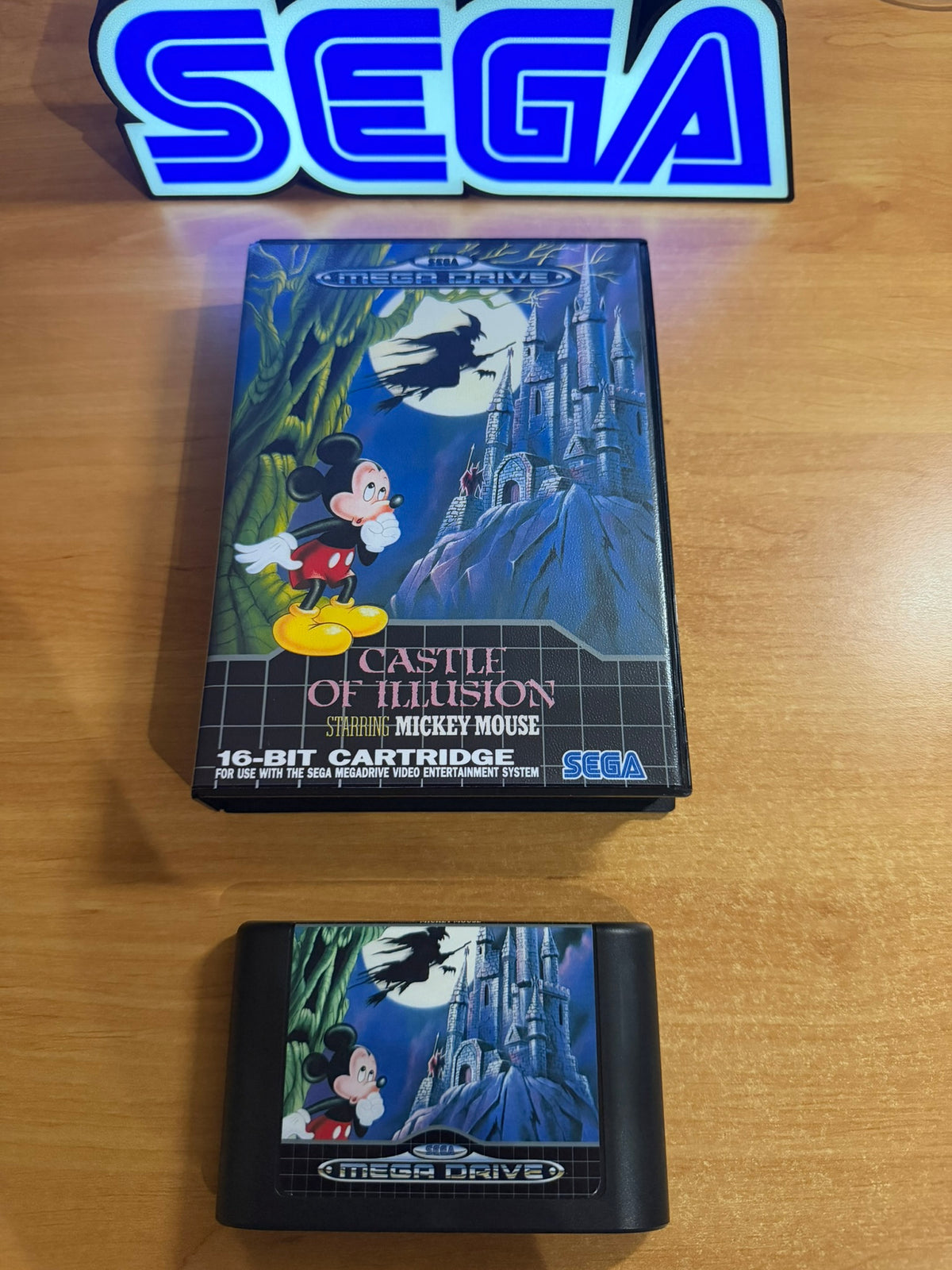 Sega MegaDrive - Castle of Illusion (Reproduction)