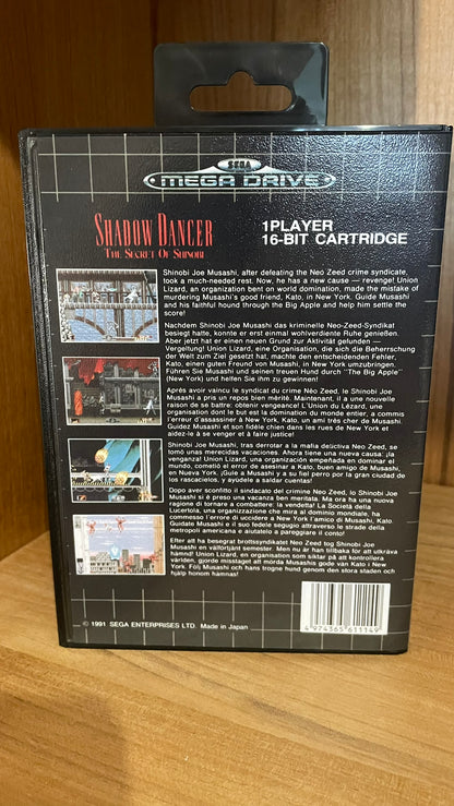 Sega Megadrive - Shadow Dancer (Reproduction)