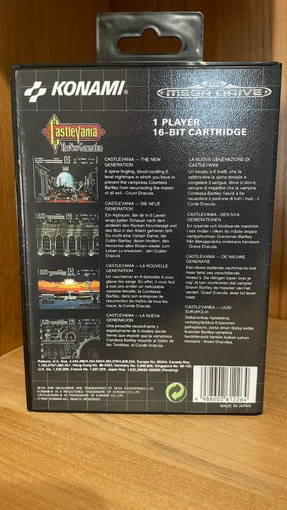 Sega Megadrive - Castelvania- New  Generation (Reproduction)