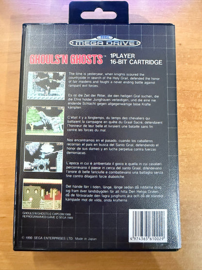 Sega Megadrive - Ghouls 'n Ghosts (Reproduction)