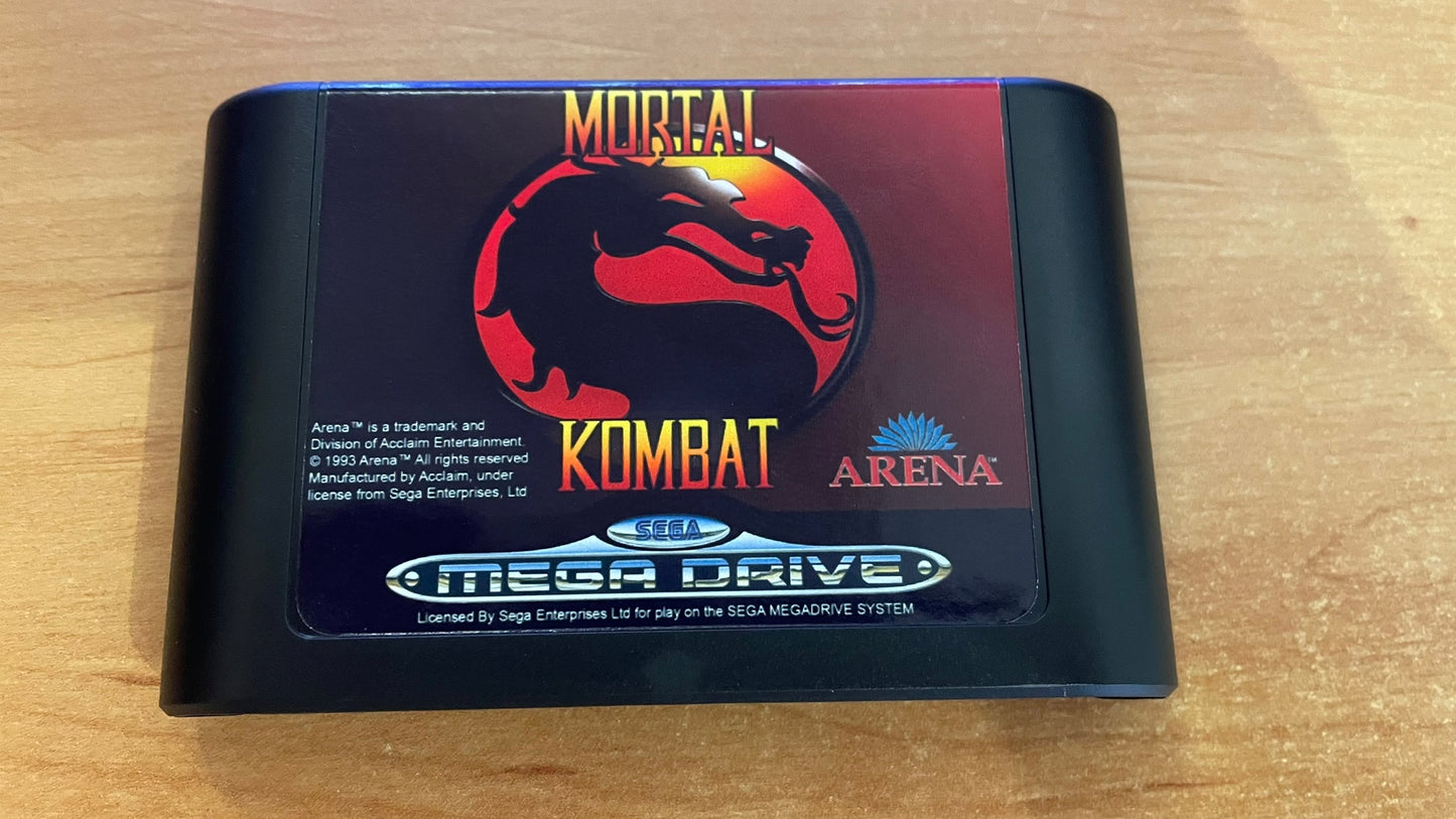 Sega Megadrive - Mortal Kombat (Reproduction)