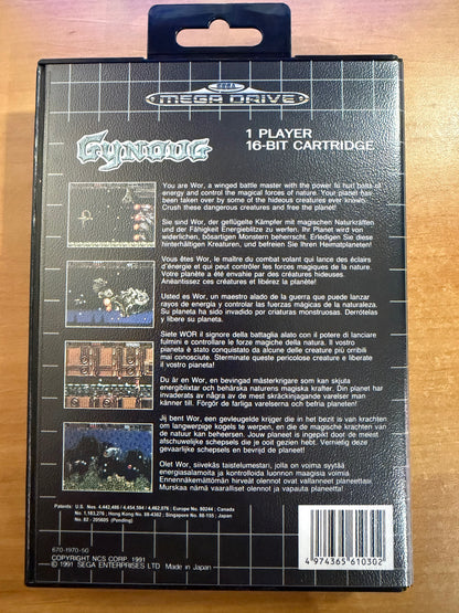 Sega MegaDrive - Gynoug (Reproduction)