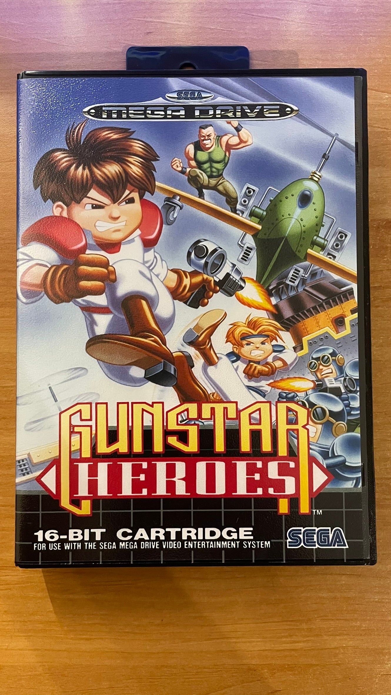 Sega Megadrive - Gunstar Heroes (Reproduction)
