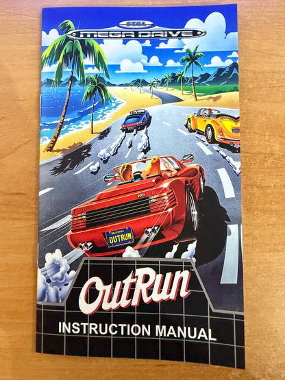 Sega Megadrive - Outrun - Complet (Reproduction)