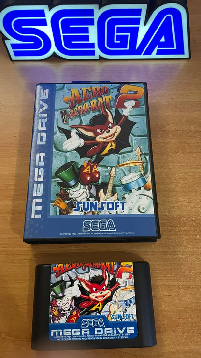 Sega MegaDrive - Aero the Acro-Bat 2 (Reproduction)