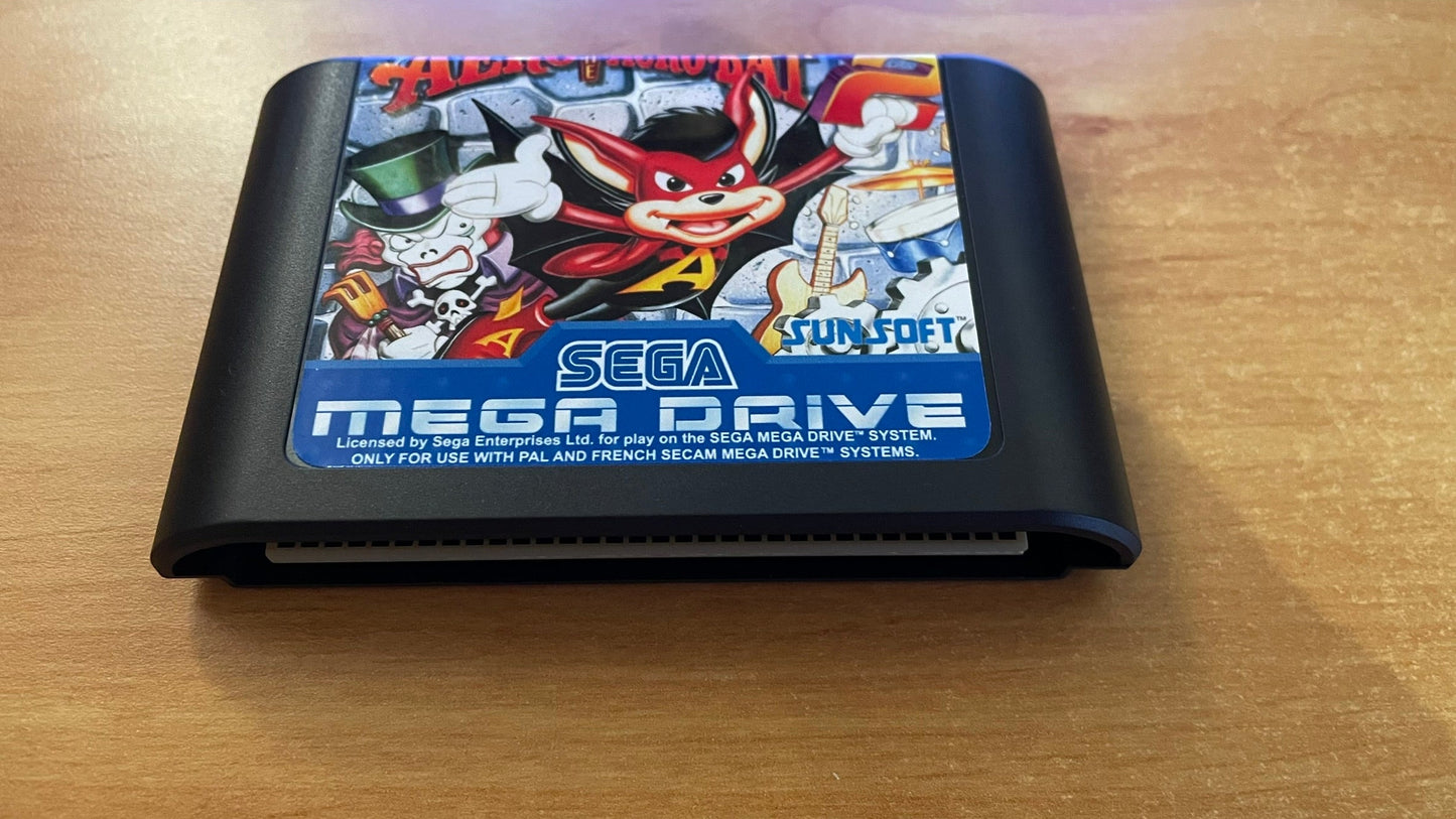 Sega MegaDrive - Aero the Acro-Bat 2 (Reproduction)