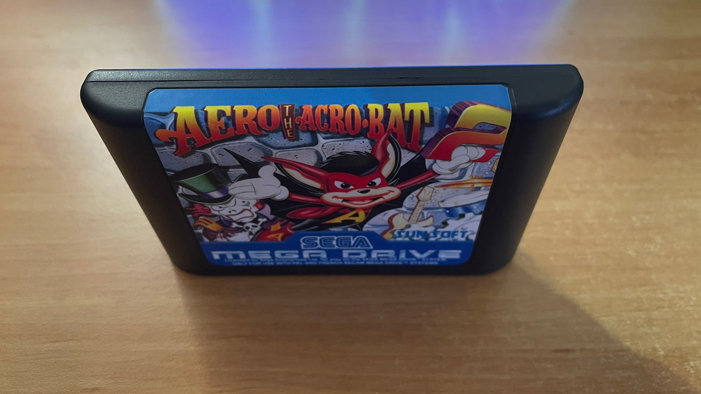 Sega MegaDrive - Aero the Acro-Bat 2 (Reproduction)