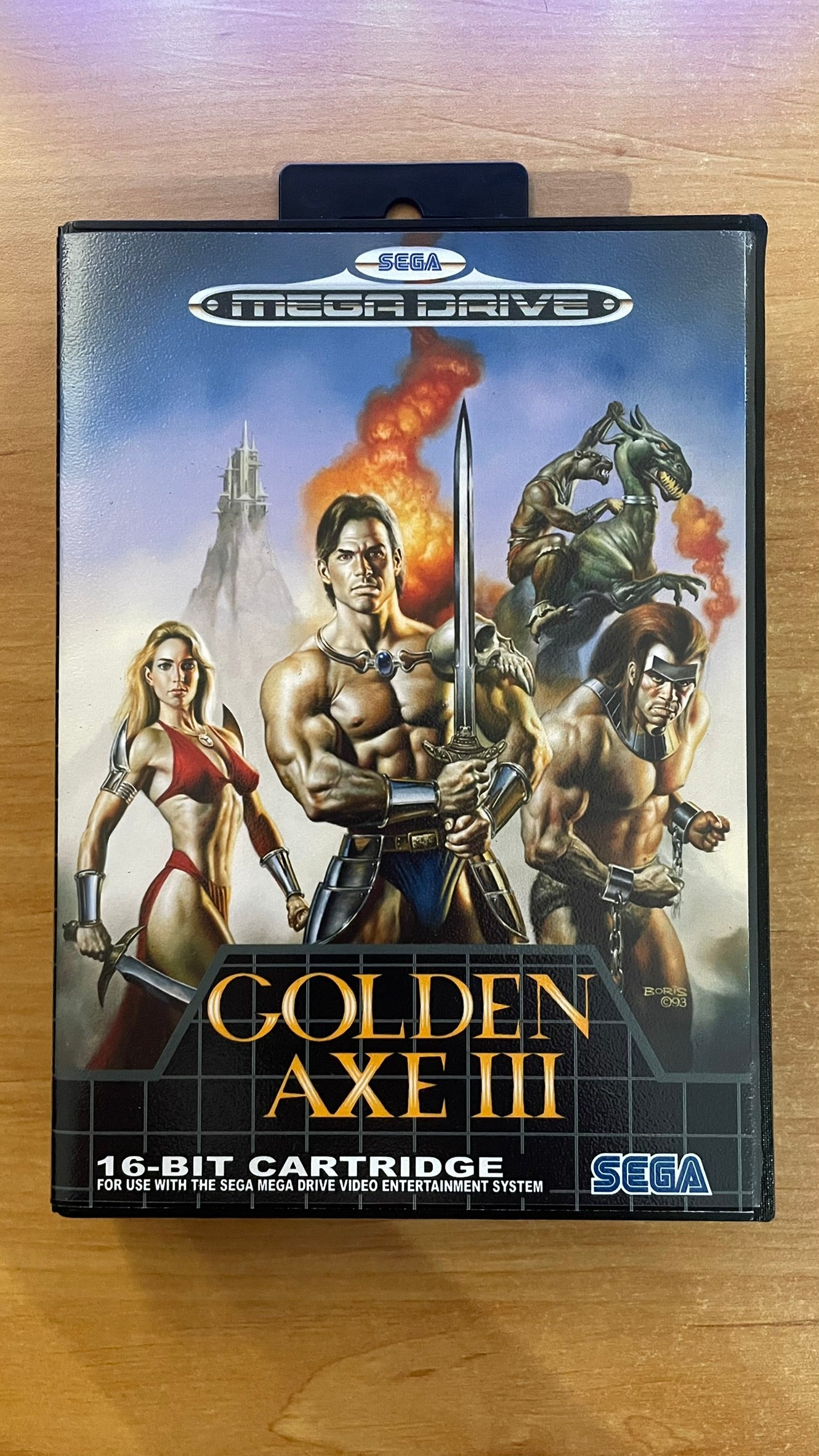 Sega Megadrive - Golden Axe 3 (Reproduction)