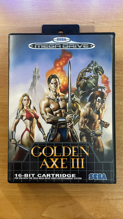 Sega Megadrive - Golden Axe 3 (Reproduction)