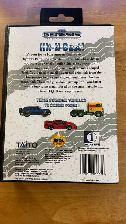 Sega Megadrive - Chase HQ II (Reproduction)