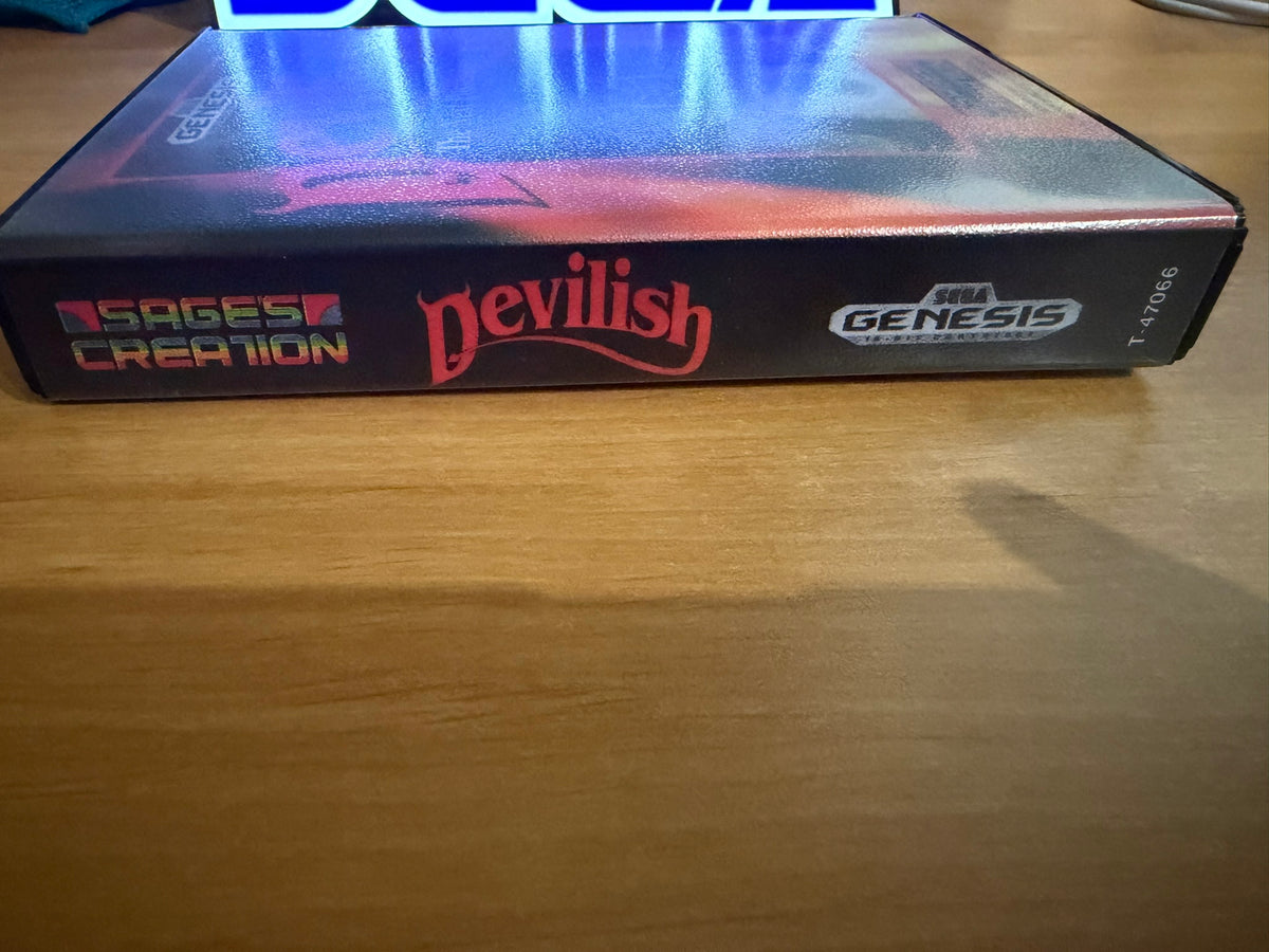 Sega MegaDrive - Devilish (Reproduction)