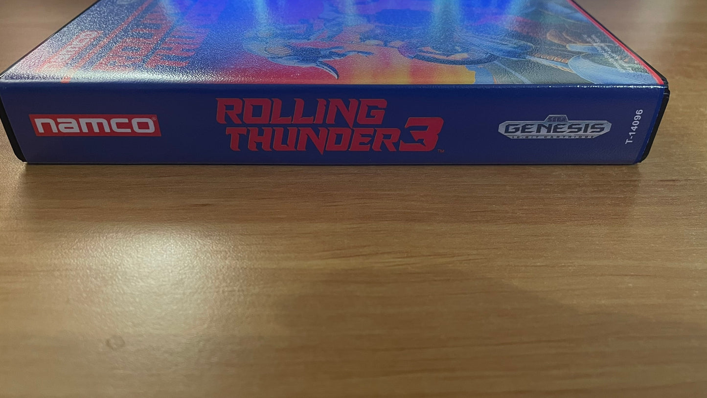 Sega Megadrive - Rolling Thunder 3 (Reproduction)
