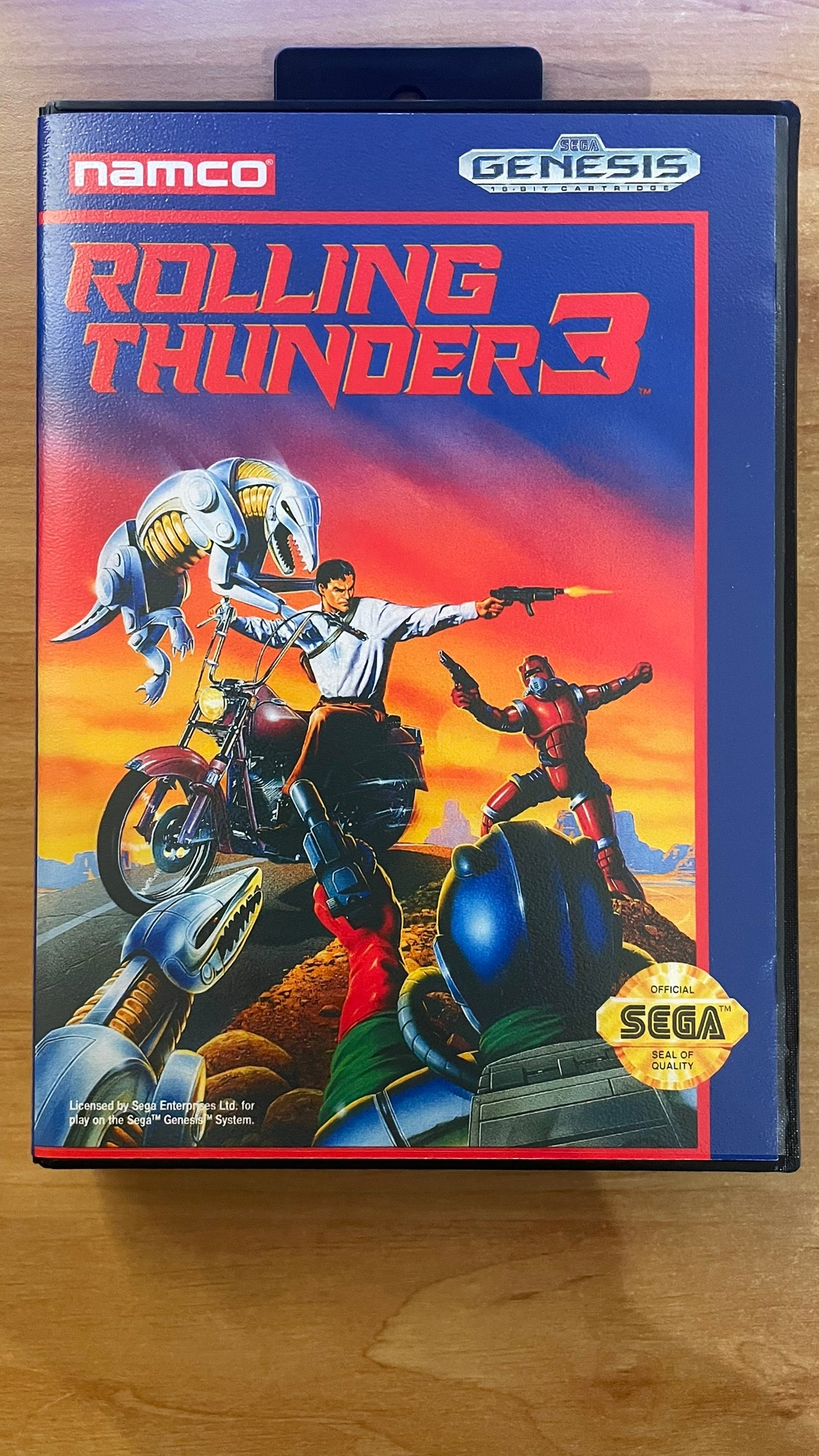 Sega Megadrive - Rolling Thunder 3 (Reproduction)
