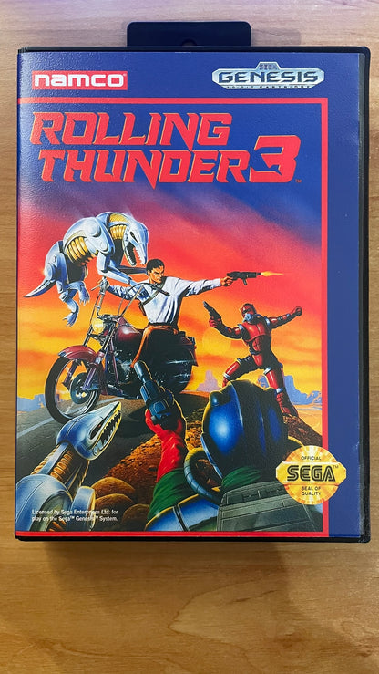 Sega Megadrive - Rolling Thunder 3 (Reproduction)