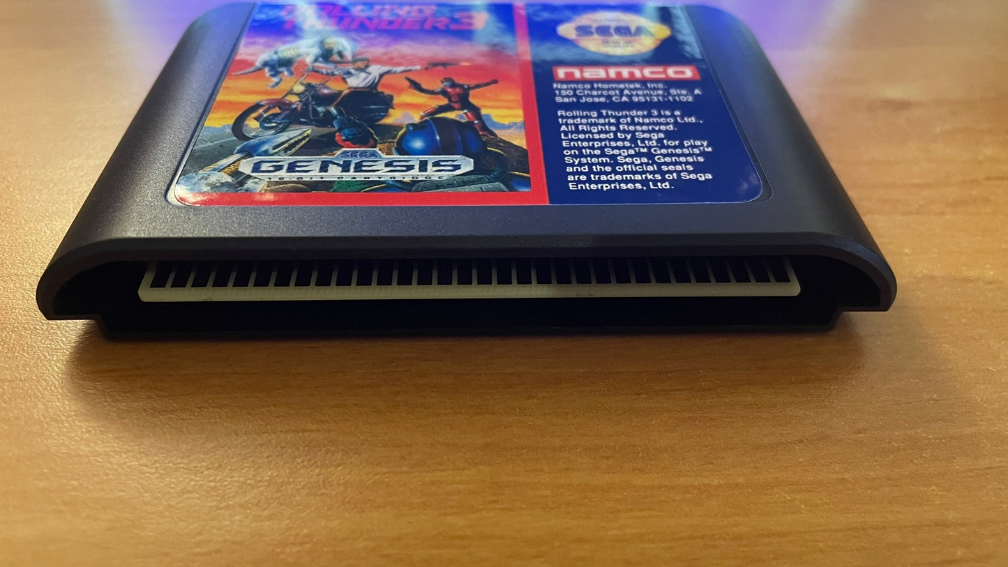 Sega Megadrive - Rolling Thunder 3 (Reproduction)