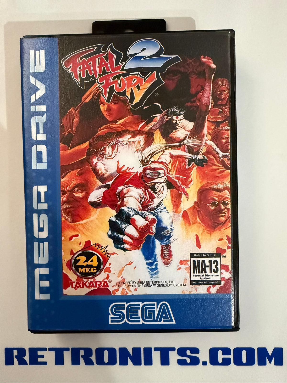 Sega MegaDrive - Fatal fury 2 (Reproduction)