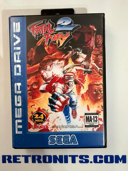 Sega MegaDrive - Fatal fury 2 (Reproduction)