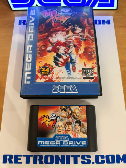 Sega MegaDrive - Fatal fury 2 (Reproduction)
