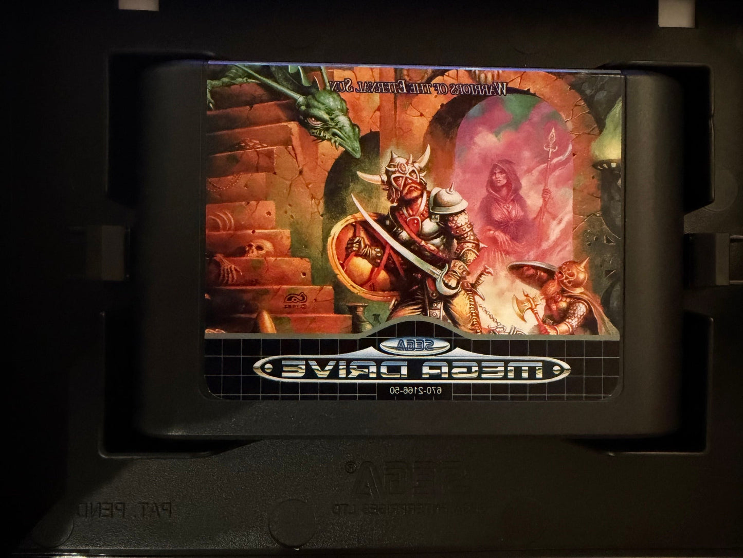 Sega Megadrive - D&D Warriors of the Eternal Sun (Reproduction)
